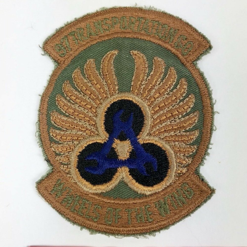 US Air Force 97th Transportation Squadron Patch